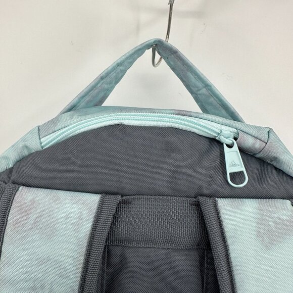 adidas Stratton II Backpack in Light Blue/Gray Large School Bag Fits 17" Laptop - Picture 7 of 13